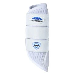 Weatherbeeta Tough-Tec Mesh Brushing Boots - White/White