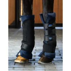 Weatherbeeta Tough-Tec Stable Boot Wraps - Black/Navy