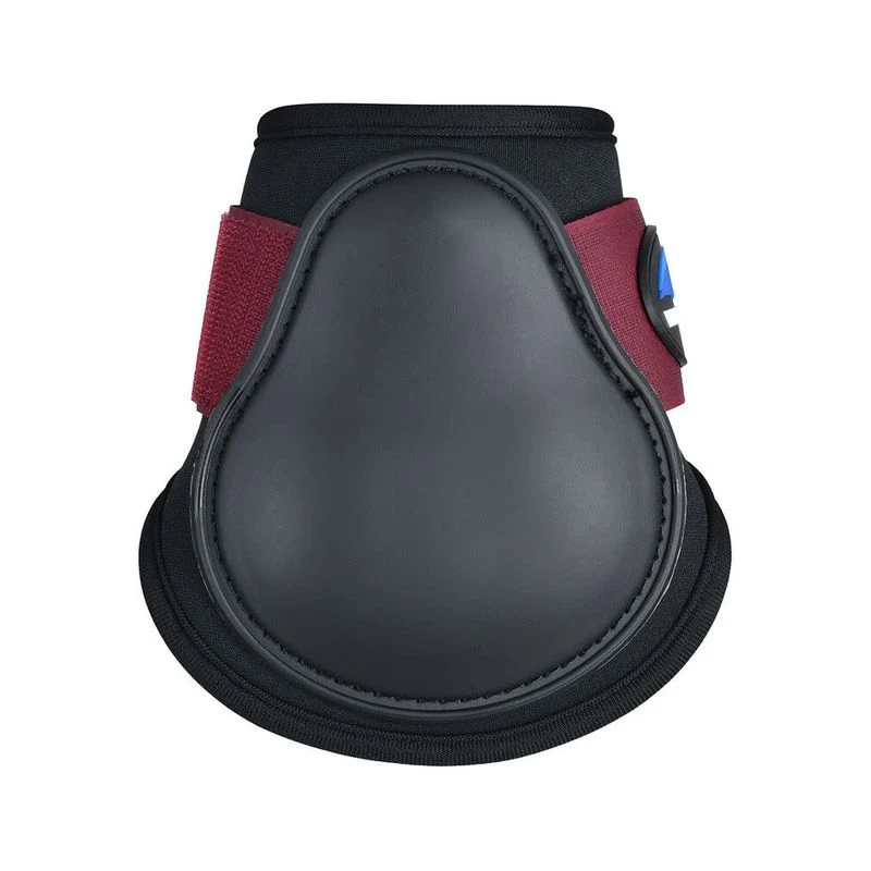 Weatherbeeta Tough-Tec Prime Fetlock Boots - Black/Burgundy 2 Weatherbeeta Tough-Tec Prime Fetlock Boots - Black/Burgundy - Image 2
