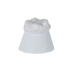 Weatherbeeta Tough-Tec Fleece Trim Bell Boots - White 8 Weatherbeeta Tough-Tec Fleece Trim Bell Boots - White -Tack Of The Day Store 1001080 800 800