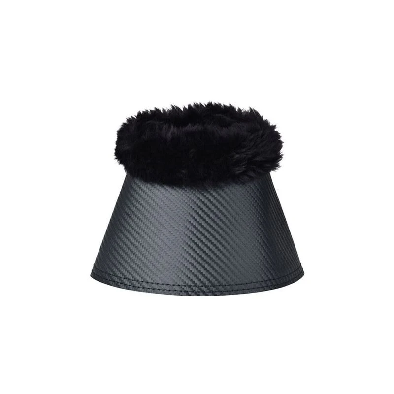 Weatherbeeta Tough-Tec Fleece Trim Bell Boots - Black 4 Weatherbeeta Tough-Tec Fleece Trim Bell Boots - Black - Image 4