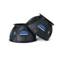 Weatherbeeta Tough-Tec Prime Rubber Bell Boots - Black/Black