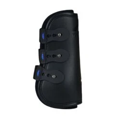Weatherbeeta Tough-Tec Pro Open Front Boots - Black