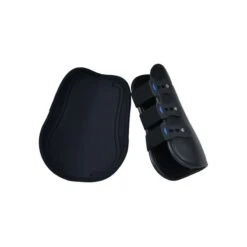 Weatherbeeta Tough-Tec Pro Open Front Boots - Black -Tack Of The Day Store 1001456 800 800