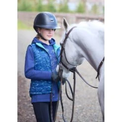 Kerrits Kids' Ride The Wind Reversible Quilted Vest - Lapis/Aqualuxe 9 Kerrits Kids' Ride The Wind Reversible Quilted Vest - Lapis/Aqualuxe -Tack Of The Day Store 1005751 800 800