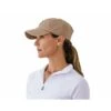 Ovation Along 4Ride Washed Twill Cap - Show Tan
