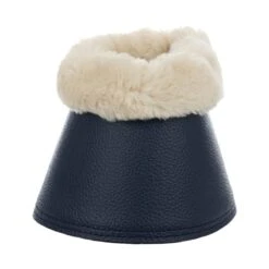 Equinavia Ty Ultra Fleece Overreach Boots - Navy/Natural 5 Equinavia Ty Ultra Fleece Overreach Boots - Navy/Natural -Tack Of The Day Store 1008373 800 800