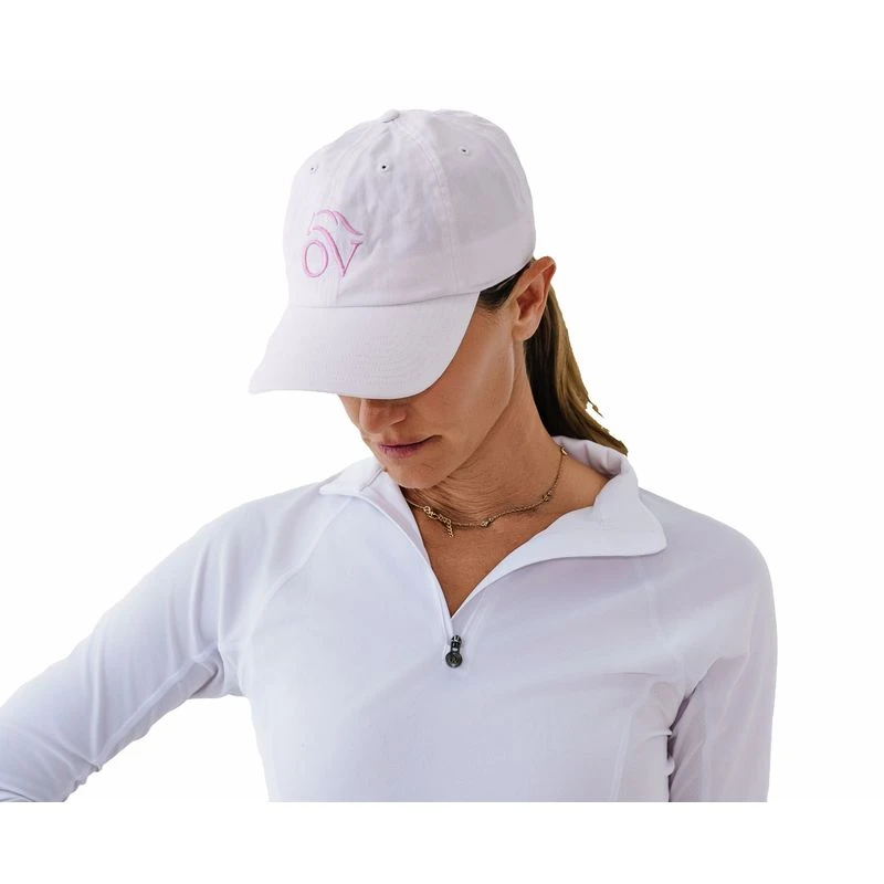 Ovation Along 4Ride Washed Twill Cap - White 1 Ovation Along 4Ride Washed Twill Cap - White