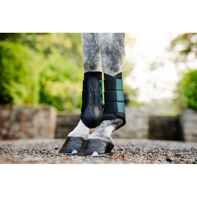 Horseware Classic Brushing Boots - Dynasty Green 1 Horseware Classic Brushing Boots - Dynasty Green
