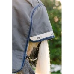 Rhino HexStop Plus Pony Turnout 250g VL - Grey/Indigo/Navy -Tack Of The Day Store 1008885 800 800