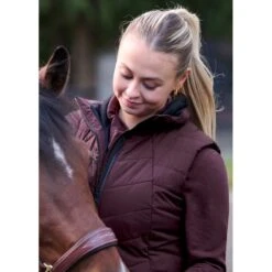 Kerrits Women's Elevation Insulated Vest - Redwood -Tack Of The Day Store 1009365 800 800