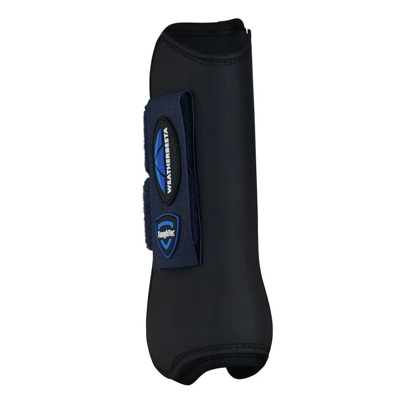 Weatherbeeta Tough-Tec Prime Open Front Boots - Black/Navy 3 Weatherbeeta Tough-Tec Prime Open Front Boots - Black/Navy - Image 3