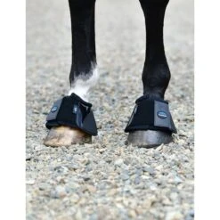 Weatherbeeta Tough-Tec Impact Bell Boots - Black -Tack Of The Day Store 1009698 800 800