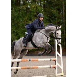 Kerrits Women's Fleece Lite II Knee Patch Tights - Galaxy Blue -Tack Of The Day Store 1013825 800 800