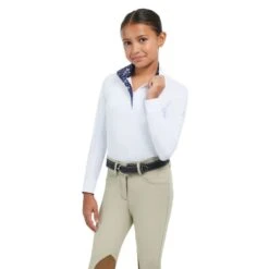 RJ Classics Kids' Tori Jr Long Sleeve Show Shirt - Girl Talk