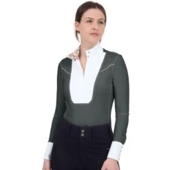 Chestnut Bay Women's Caliente Show Shirt - Leaf