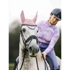 Dapplebay Women's 1/4 Zip Long Sleeve Shirt - Lavender Haze -Tack Of The Day Store 1018266 800 800