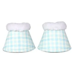 Dapplebay Bell Boots - Blue Gingham