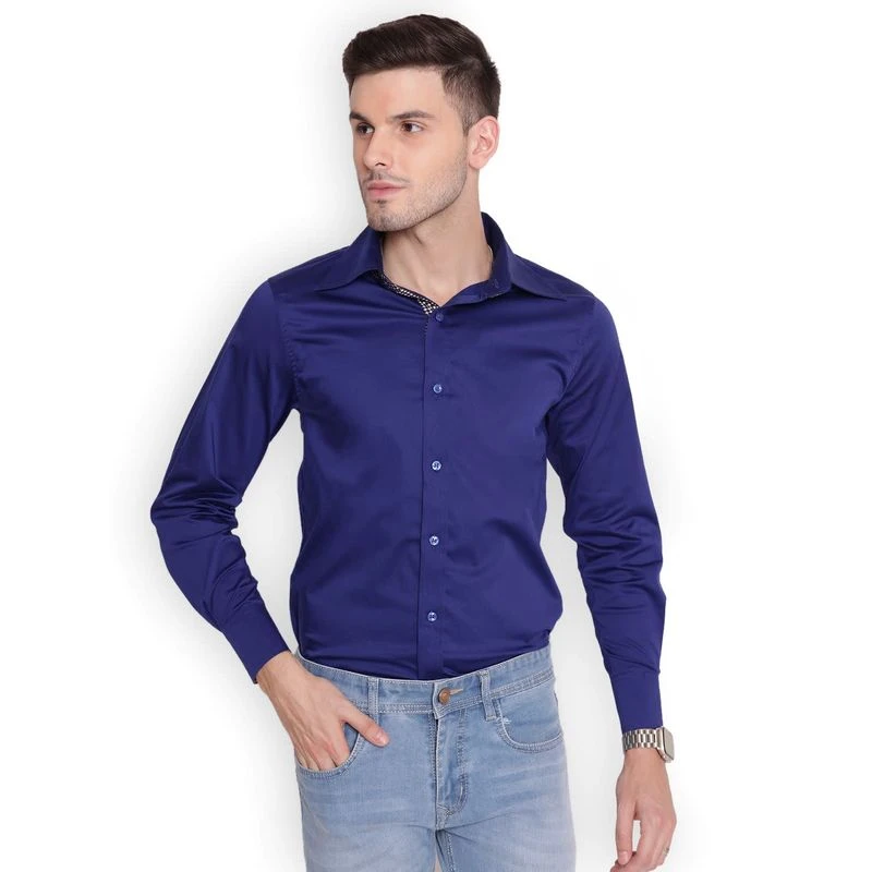 TuffRider Men's Adey Shirt - Royal Blue 1 TuffRider Men's Adey Shirt - Royal Blue