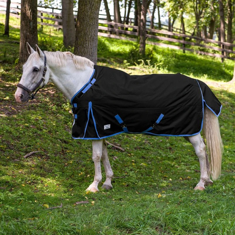 TuffRider Comfy Fit 1200D Turnout Medium 200 Adjustable Neck Opening - Black 1 TuffRider Comfy Fit 1200D Turnout Medium 200 Adjustable Neck Opening - Black