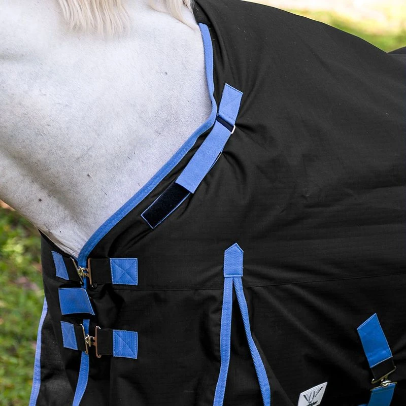 TuffRider Comfy Fit 1200D Turnout Medium 200 Adjustable Neck Opening - Black 2 TuffRider Comfy Fit 1200D Turnout Medium 200 Adjustable Neck Opening - Black - Image 2