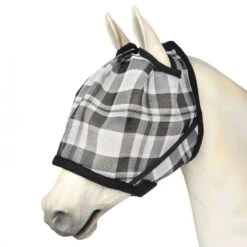 TuffRider Textilene Fly Mask - Black