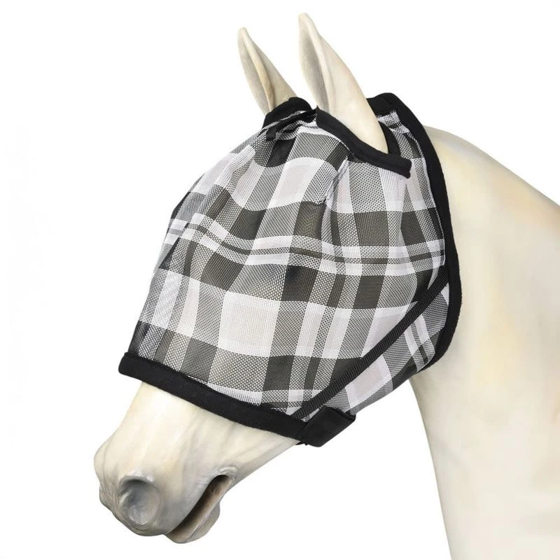 TuffRider Textilene Fly Mask - Black 1 TuffRider Textilene Fly Mask - Black