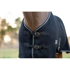 TuffRider Waffle Weave Cooler Standard Neck - Black -Tack Of The Day Store 1041335 800 800