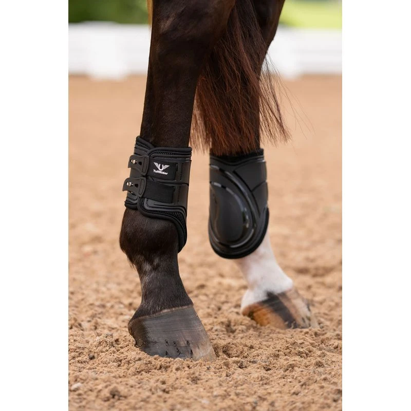 TuffRider Airflow Iron Man Tendon Boots - Black 5 TuffRider Airflow Iron Man Tendon Boots - Black - Image 5