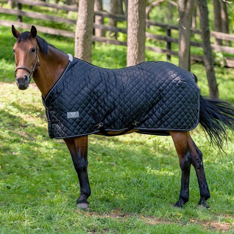TuffRider Kozy Komfort Two Stable Blanket 420 D 200 - Black 1 TuffRider Kozy Komfort Two Stable Blanket 420 D 200 - Black