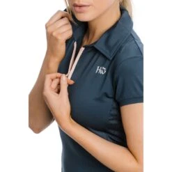 Horseware Women's Orla Technical Polo - Navy -Tack Of The Day Store 303394 800 800