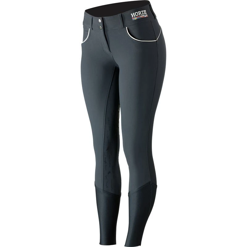 Horze Women's Nordic Performance Full Seat Breeches - Peacoat Dark Blue 6 Horze Women's Nordic Performance Full Seat Breeches - Peacoat Dark Blue - Image 6