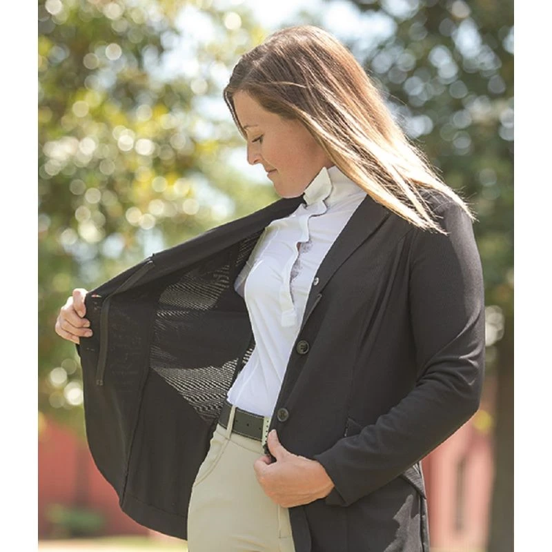 FITS Women's Zephyr II Hunt Coat - Black 2 FITS Women's Zephyr II Hunt Coat - Black - Image 2