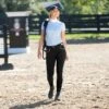 Horze Women's Nordic Performance Full Seat Breeches - Black