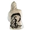 Animals To Wear Women's "Bolt" Hoodie - White