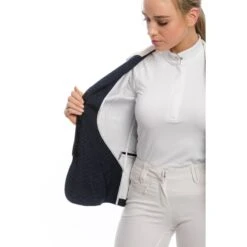Horseware Women's Weather Tech Competition Jacket - Navy -Tack Of The Day Store 332325 800 800