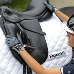 Roeckl Madrid Riding Gloves - Grey