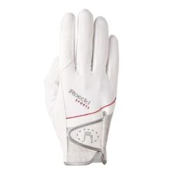 Roeckl Madrid Riding Gloves - White