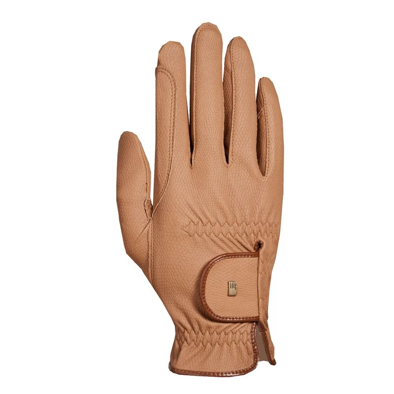 Roeckl Roeck-Grip Riding Gloves - Caramel 1 Roeckl Roeck-Grip Riding Gloves - Caramel