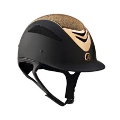 One K Defender Glamour Rose Gold Helmet - Black Matte