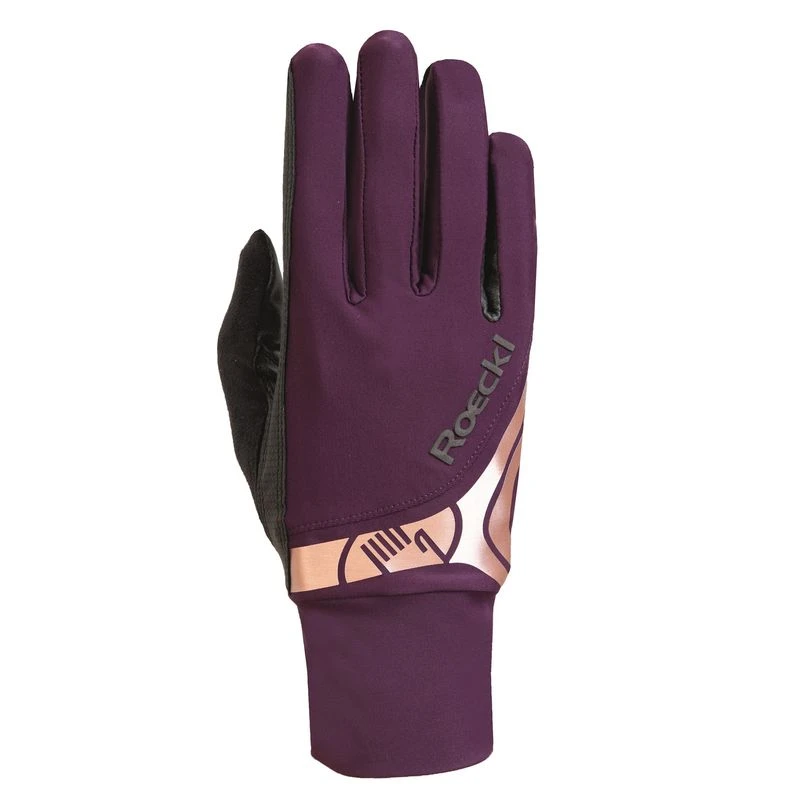 Roeckl Melbourne Riding Gloves - Grapewine 1 Roeckl Melbourne Riding Gloves - Grapewine