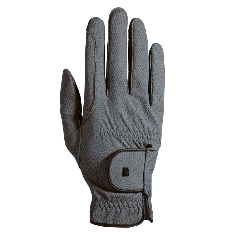 Roeckl Roeck-Grip Riding Gloves - Anthracite 1 Roeckl Roeck-Grip Riding Gloves - Anthracite