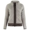 Horze Women's Deanne Softshell Fleece Jacket - Feather Gray/Bracken