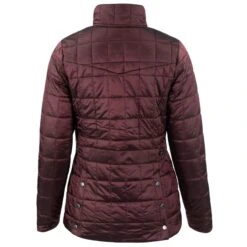 B Vertigo Women's Julianne Quilted Jacket - Vineyard Wine -Tack Of The Day Store 348219 800 800