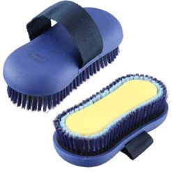 Equi-Essentials Softgrip Sponge Brush - Royal Blue