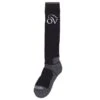 Ovation Women's Tech Merino Wool Knee High Socks - Black/Grey