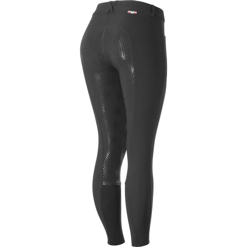 Horze Women's Grand Prix Full Seat Breeches - Black 4 Horze Women's Grand Prix Full Seat Breeches - Black - Image 4