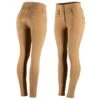 Horze Women's Tara Full Seat Breeches - Tobacco Brown