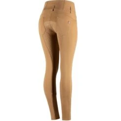 Horze Women's Tara Full Seat Breeches - Tobacco Brown -Tack Of The Day Store 378697 800 800