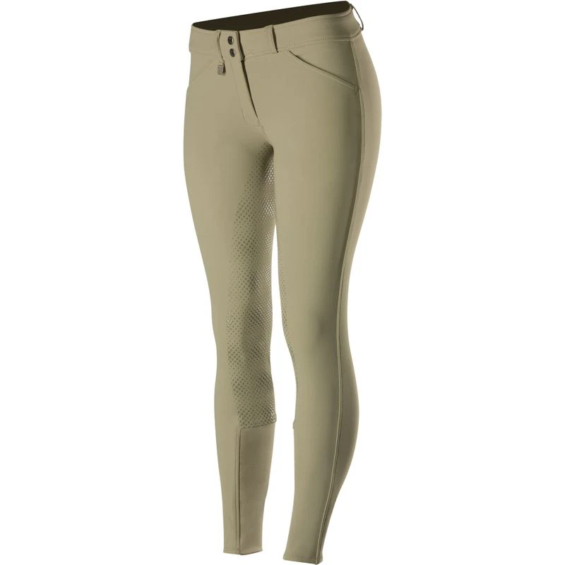 Horze Women's Grand Prix Full Seat Breeches - Tan 3 Horze Women's Grand Prix Full Seat Breeches - Tan - Image 3